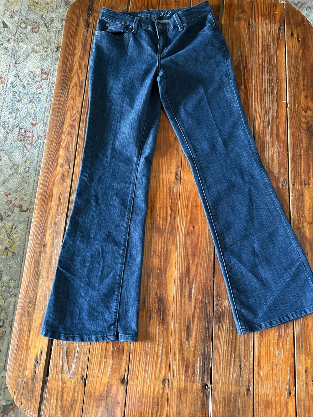 The Limited Dark Blue 312 Flare Jeans